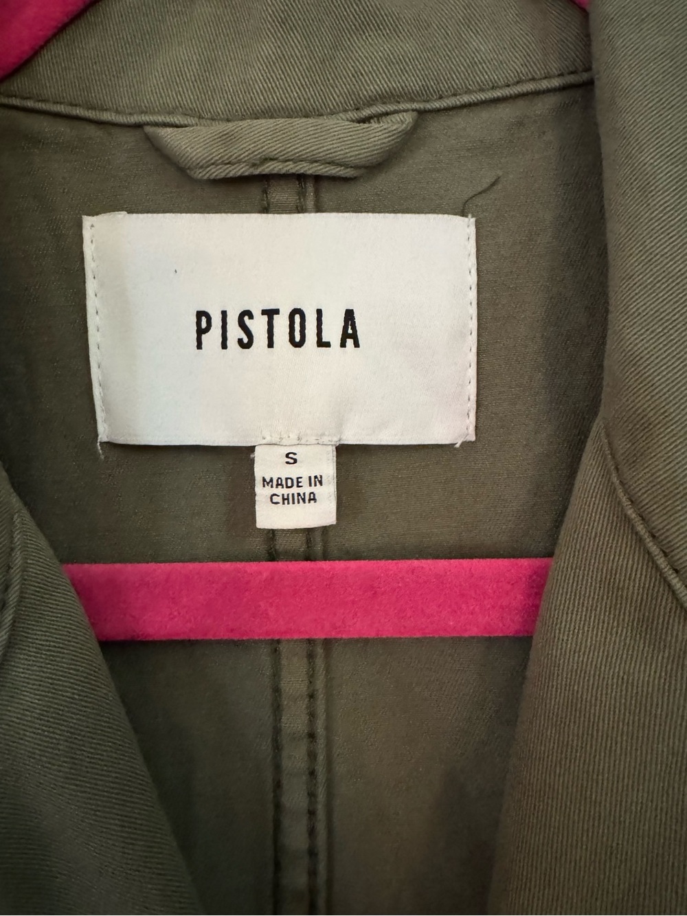 Pistola Grover Jumpsuit Royal Honor Olive Green with Black Stars Size Small - Picture 13 of 13